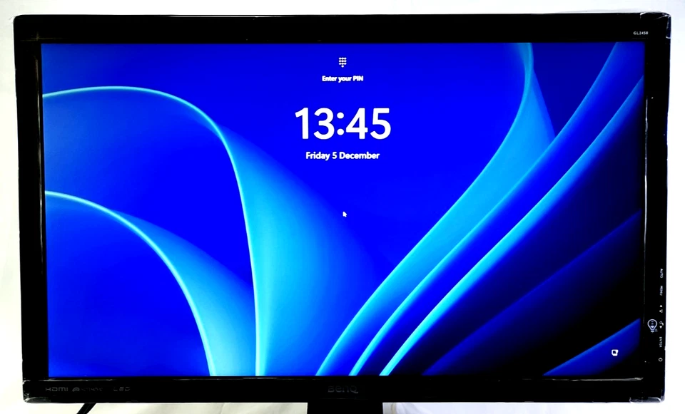 BenQ GL2450 24"Inch 1080p HDMI, DVI-D & VGA Widescreen Monitor With Stand - Image 2 of 4