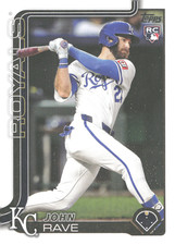 2025 Topps Update - #US192 John Rave (RC) Royals