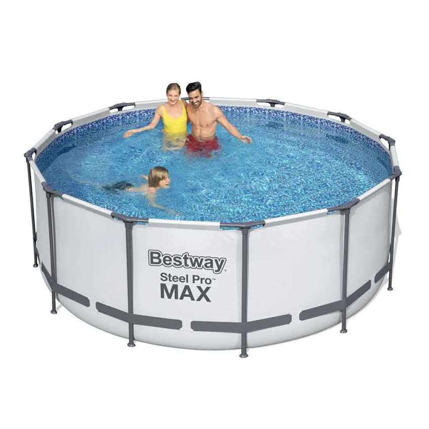 Piscina Elevada desmontable tubular Bestway 56420 Steel Pro Max 366x122 cm