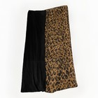 TARNISH Brown Black Sheer Cheetah Black Circle Infinity Scarf — photo 2
