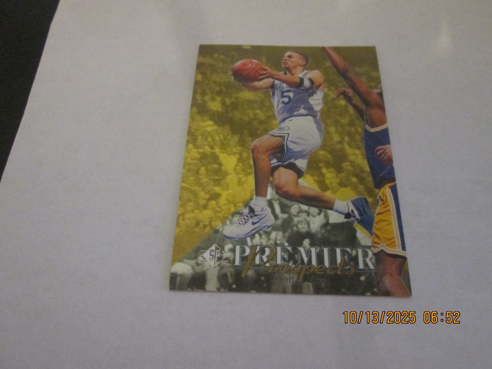 JASON KIDD DALLAS 1994-95 UPPER DECK SP PREMIER PROSPECTS ROOKIE CARD #2