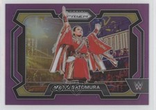 2024 Panini Prizm WWE Purple Prizm 20/149 Meiko Satomura #83 0yp6