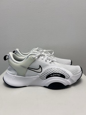 Size 10-Women s Nike SuperRep Go White Black Training Shoes CZ0612-100 NEW