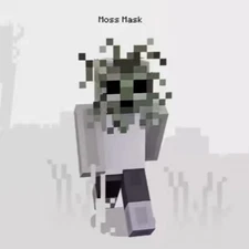 MINECRAFT Moss Mask Skin for Bedrock Edition