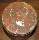 Vintage Loft Pure Caramel Popcorn Container Tin Litho Very Rare 6.5" Tall 5" Dia — photo 2