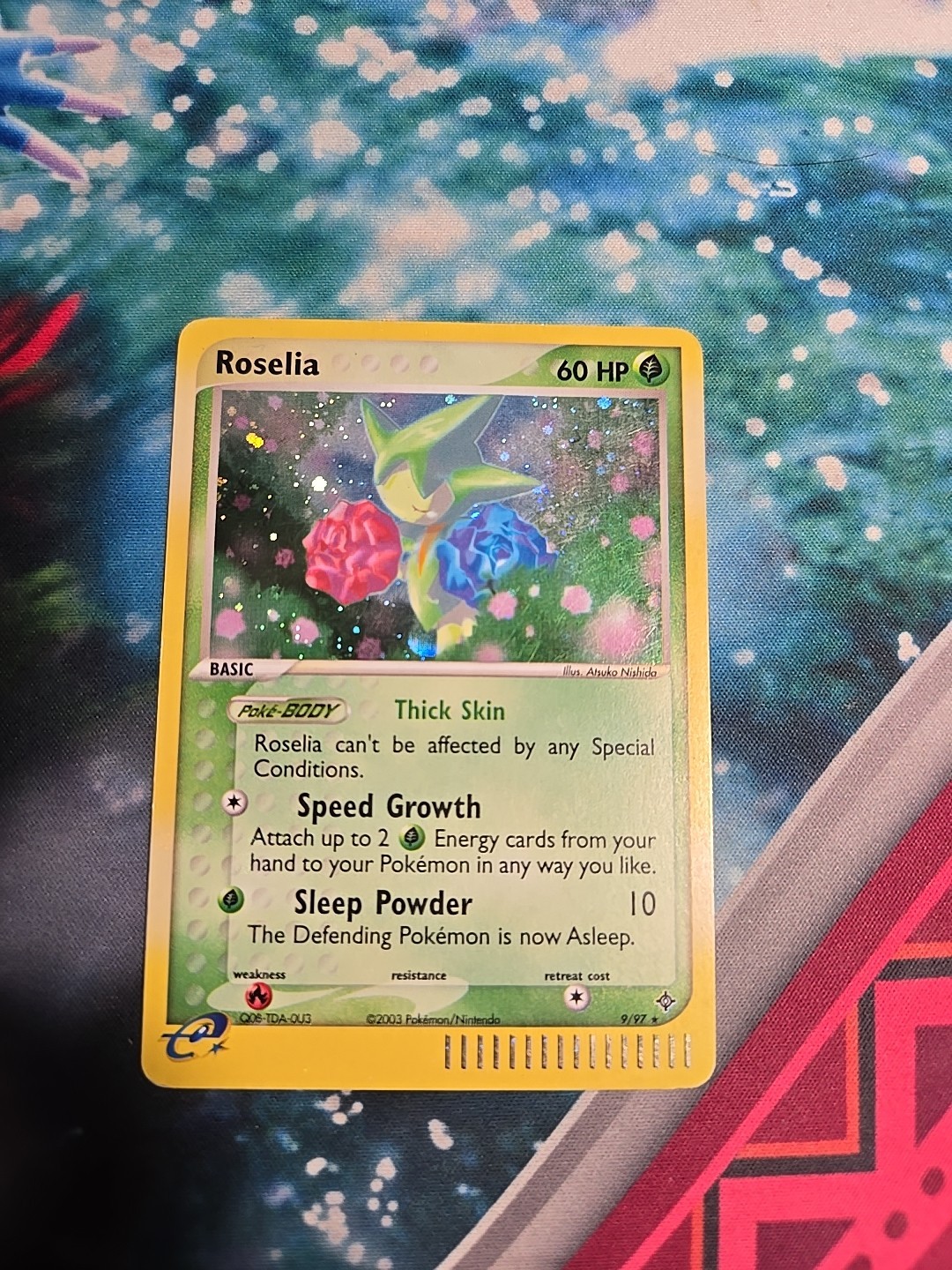 Roselia 9/97 EX Dragon (MP/LP-) Pokemon TCG