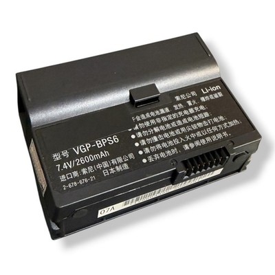NEW Sony VGP-BPS6 Rechargeable Battery Pack 7.4V 2600mAh VAIO UX