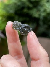 Moldavite Czech Vrábce Genuine Specimen Tektite  16 Carat 3.21g 226