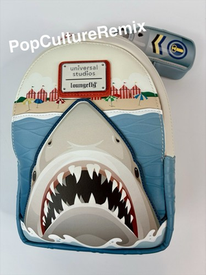 #ad Universal Studios 2026 Jaws Shark Loungefly Crossbody Bag NEW $139.95