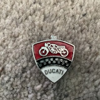 Ducati 1970s 1980s Vintage Pin Badge