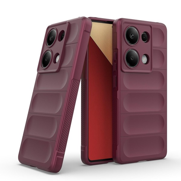 Handy HüLle FüR Xiaomi Redmi Note 13 Pro HandyhüLle Case Cover Rot-image