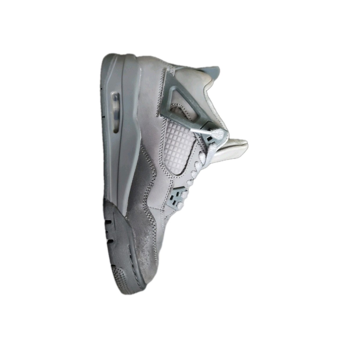 Boys Shoes Size 4.5 Jordans 4 Wet Cement.Comes With Box | eBay