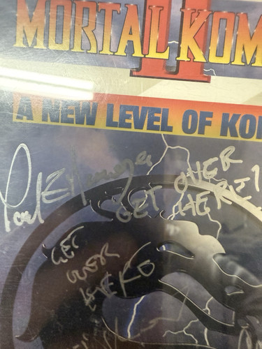 MORTAL KOMBAT II Saturn, DANIEL & CARLOS PESINA, Katalin, Neimeyer AUTOGRAPH PSA - Picture 5 of 10