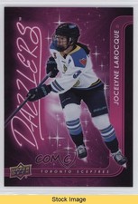 2024-25 Upper Deck PWHL Dazzlers Pink Jocelyne Larocque #DZ-20 READ 1r3f