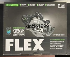 Flex 24V Brushless Circular Saw Kit FX2141-1J + bonus NEW