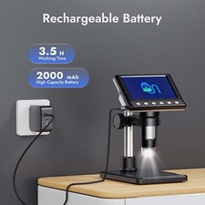 Practical Coin Microscope with 1000X Zoom Suitable for Collectors & Hobbyists