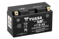 AGM Motorradbatterie 6,5Ah Yuasa YT7B 12V 110A YT7B-BS FüR Ducati Kymco Suzuki