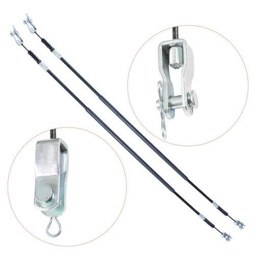Rear Brake Cable For Club Car Golf Cart DS 1981-1999 Passenger & Driver Side 42" - Bild 4 von 7