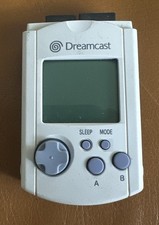 Sega Dreamcast HKT-7000 White Visual Memory Works