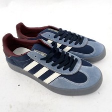 Adidas Gazelle Indoor Crew Navy Burgundy Sneaker Größe UK 10,5 EU 45 1/3 NEU