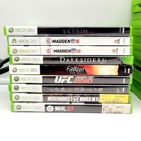 Xbox 360 Elite 120GB Console Bundle Lot With Controller Tested