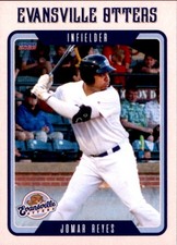 2023 Evansville Otters Choice 23 Jomar Reyes Dominican Republic DR Baseball Card