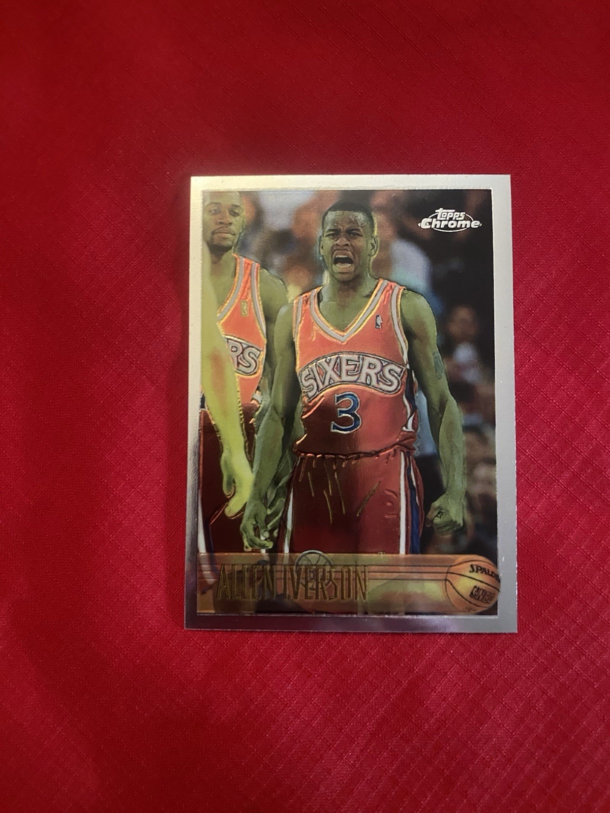1996-97 Topps Chrome - Allen Iverson #171 (RC)