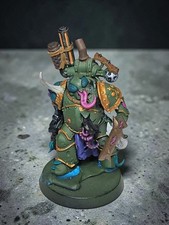   Death Guard- Custom Plague Marine Icon Bearer Nurgling Warhammer 40k Chaos.,