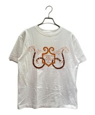 Hermes H  INSTRVCTION DV Roy Cotton T-Shirt White M Trendy Top