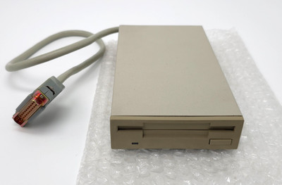 Vintage External 3.5  Floppy Drive  AMIGOS Super Drive Parallel Connector