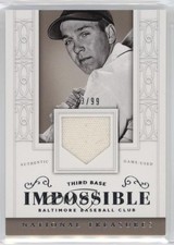 2014 Panini National Treasures Nicknames 23/99 Brooks Robinson #51 HOF hg6