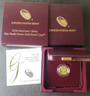 2018 W Proof $10 1/10oz Gold American Liberty