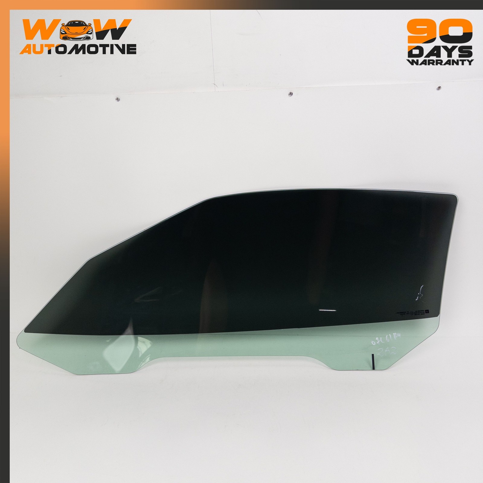 05-13 CHEVROLET CORVETTE C6 FRONT RIGHT PASSENGER SIDE DOOR WINDOW AUTO GLASS OE