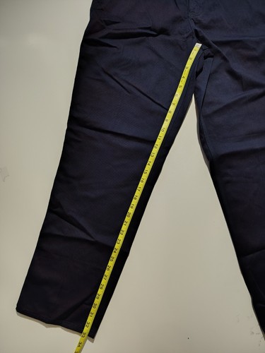 Carhartt FR Canvas Navy Work Pants Cat2 NFPA 2112 Men's 34x32 Uniform - Picture 8 of 12