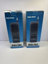 Radio Shack TRC-223 Walkie Talkies Both Are NEW Still In Packaging