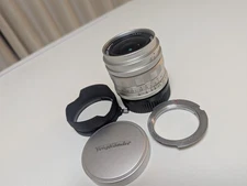 [Mint w/Hood] Voigtlander Ultron 28mm f1.9 Aspherical L39 w/L-M Ring Japan 122