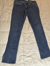 Levi Strauss Jeans Signature Gold Mid Rise Straight Cut Blue Denim Women's 16