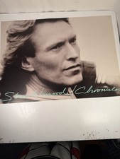 Vintage Steve Winwood Chronicles 1987 Promotional Album Poster Island Records
