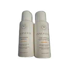 Innersense Pure Harmony Hairbath Shampoo & Inspiration Conditioner Set 2 fl oz