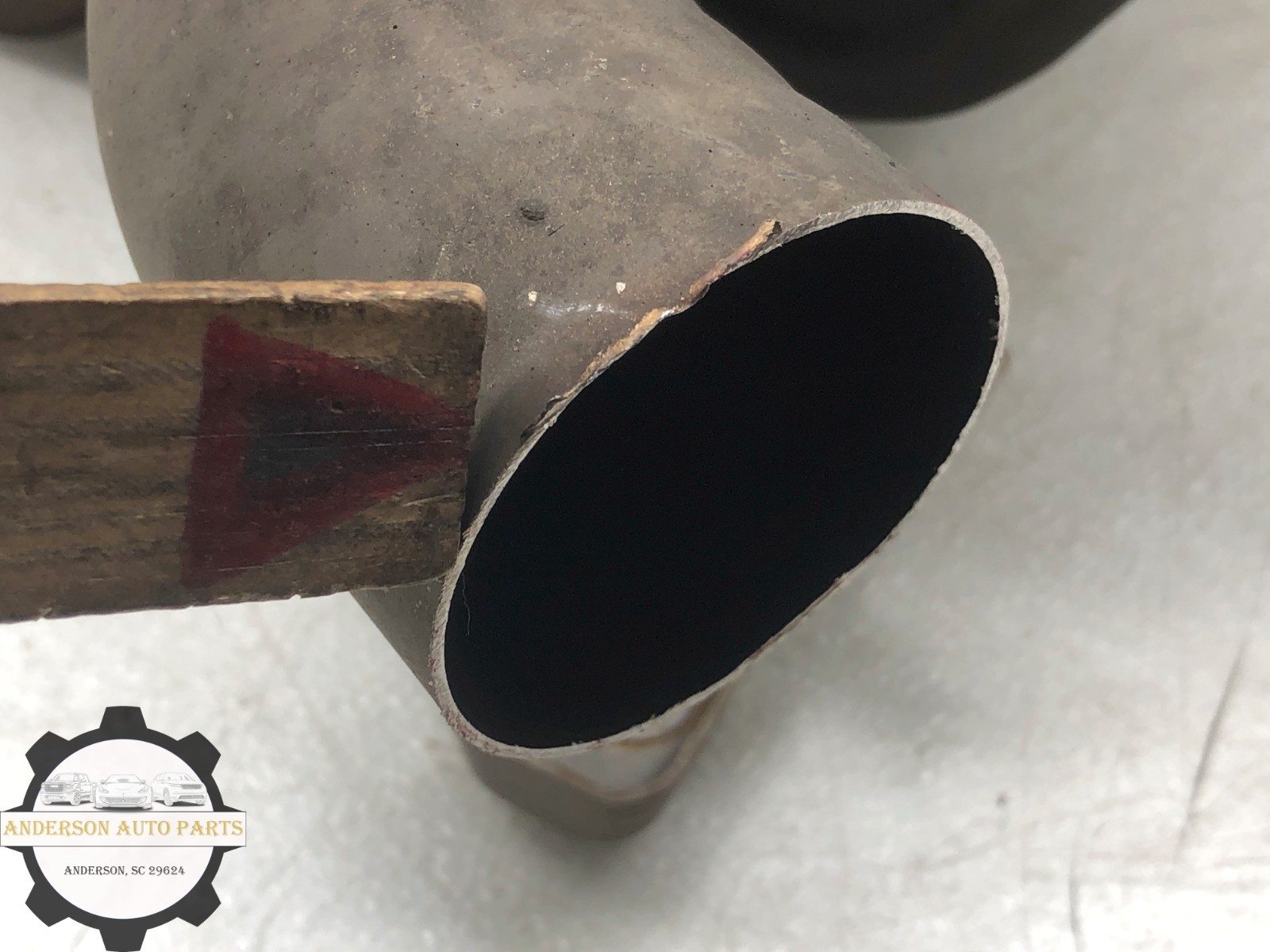 2014-2017 MASERATI QUATTROPORTE 3.0L LEFT DRIVER REAR MUFFLER SILENCER OEM #NOTE