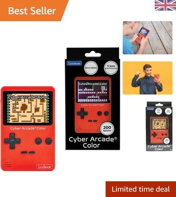Erlebe Nostalgie mit Cyber Arcade Farbe: 200 Retro Spiele im kompakten Design