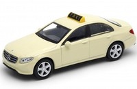 Welly 2016 Mercedes Benz E-Klasse Taxi Cremegelb MaßStab 1:34 1:39 4,5 Zoll...