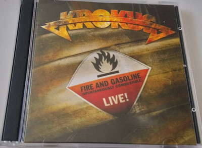 KROKUS  -  Fire and Gasoline -  2 x CD LIVE Album aus Sammlung