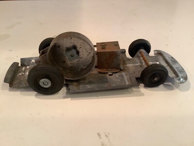 1940's Vintage Wind Up Toy Fully Functions BOTTOM HALF CAR 1940's Vintage Wind Up Toy Fully Functions BOTTOM HALF CAR