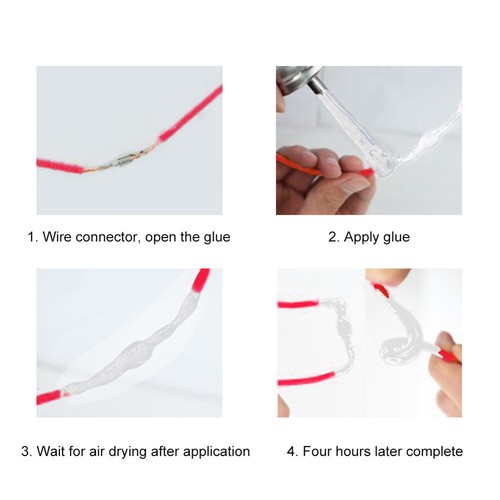 Liquid Insulation Electrical Tape Tube Paste Waterproof Anti-uv Fast Dry - Picture 6 of 18