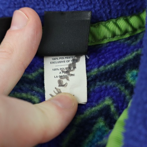 Patagonia Switchback Aztec Snap-T Fleece Jacket Kids Sz Small 5-6 Youth Castaway - Picture 8 of 11