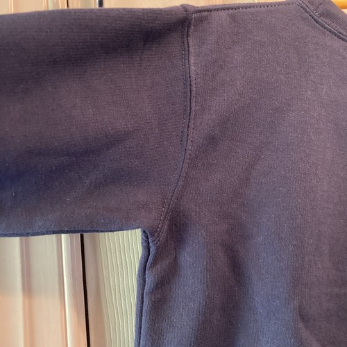 UNISEX Kids SZ 4 LS Navy Blue Pullover Sweatshirt  “DO GOOD” NWOT - Picture 13 of 16