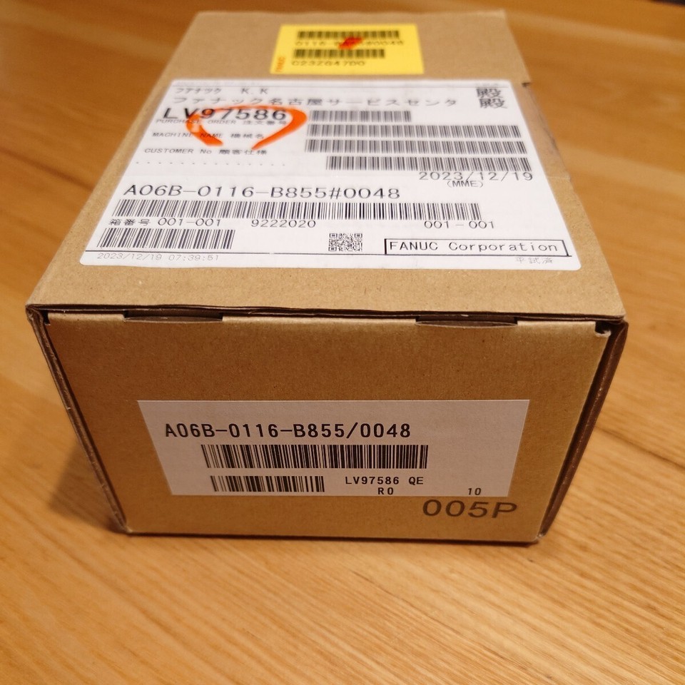 Fanuc A06B0116B8550048 AC Servo Motor Factory stored unused item eBay