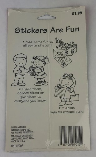 Rugrats Sticker World Stickers Nickelodeon American Greetings 1990s NOS Vintage - Picture 4 of 7