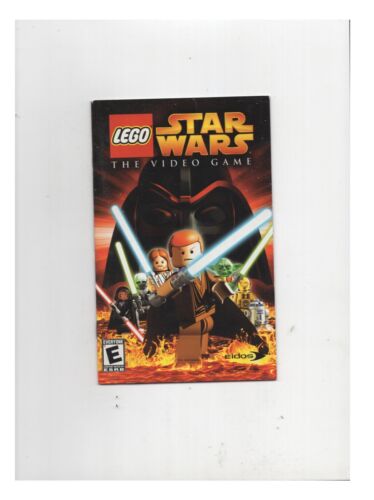 Lego Star Wars PS2 MANUAL ONLY Authentic NO TRACKING Playstation - 第 1/1 張圖片